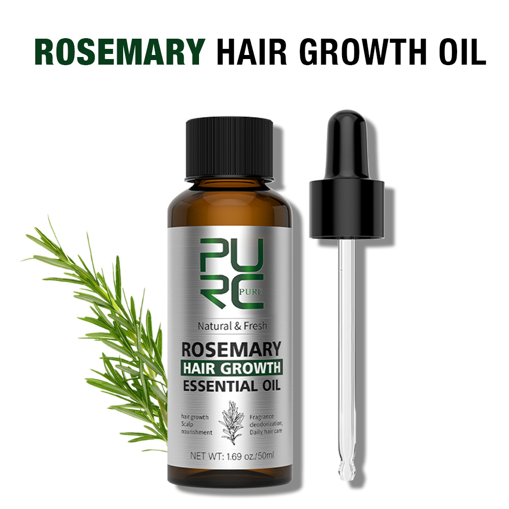 Hair Care Essential Oil Atomizing - Purc óleo de alecrim para crescimento