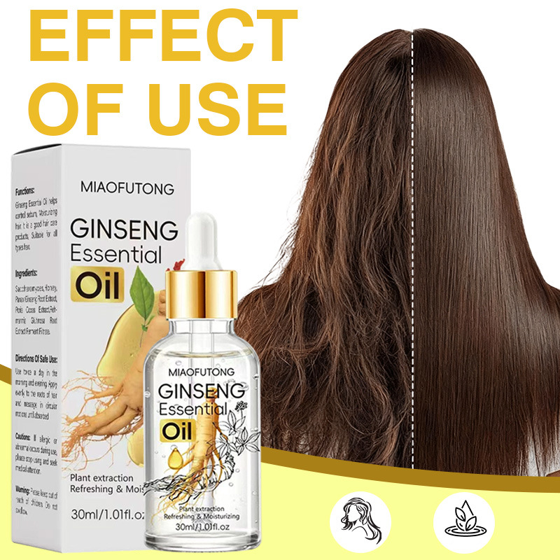 Hair Care Ginseng - Óleo essencial de cabelo de ginseng