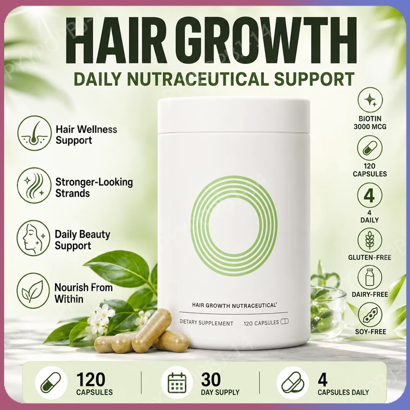 Hair Care Herbal - Cápsulas de Nutrição Capilar Herbal: Suplemento