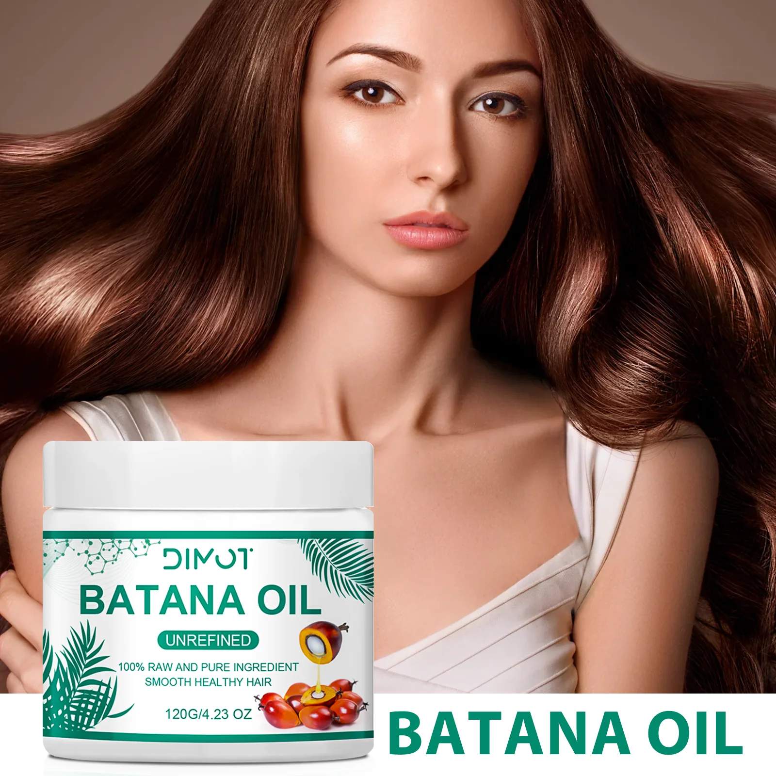 Hair Care Natural Products - Máscara de cabelo batana óleo de