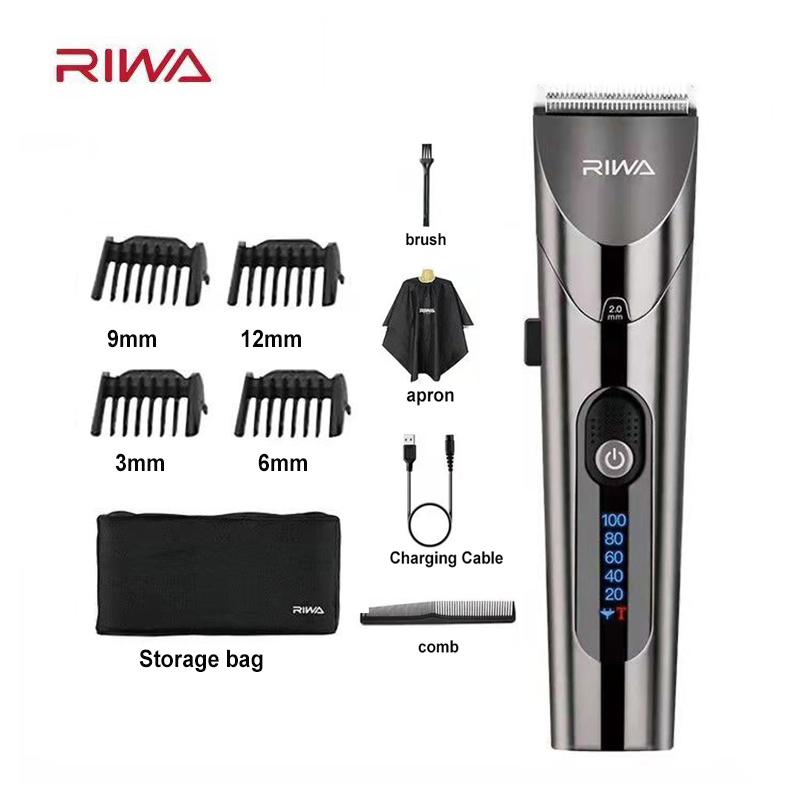 Hair Care Brand - Riwa-cortadores elétricos profissionais do cabelo, aparador