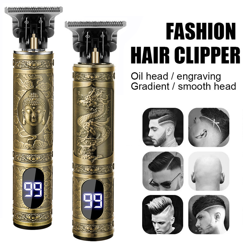 Hair Care Brand - Aparador elétrico sem fio vintage, Máquina