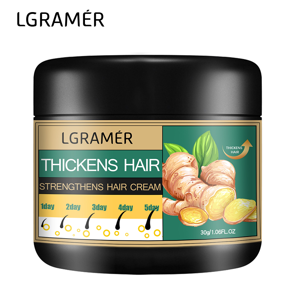 Hair Care Brand - Creme de cabelo de gengibre, limpeza