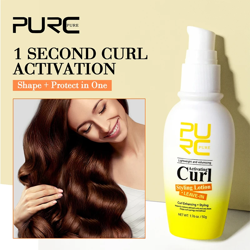 Hair Care Ginseng - Purc curl estilo creme cuidados com