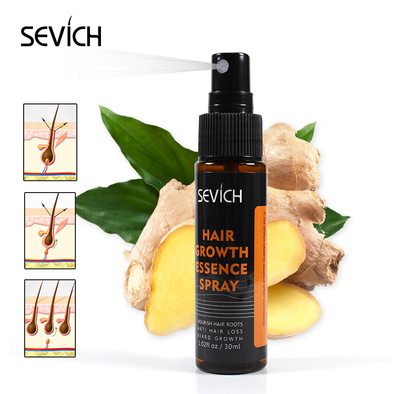 Hair Care Herbal - Sevich-Spray rápido do crescimento do cabelo,