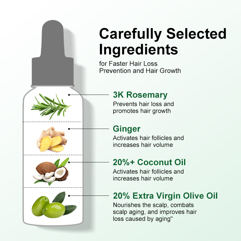 Purc óleo de alecrim para cres - Hair Care Essential Oil Atomizing avaliação e preço