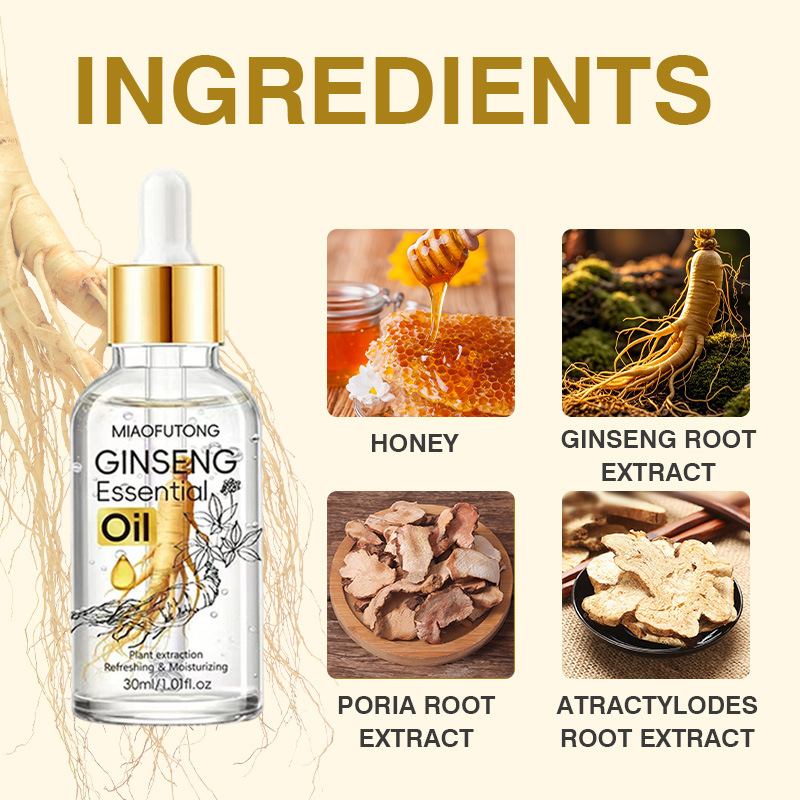 Óleo essencial de cabelo de gi - Hair Care Ginseng avaliação e preço