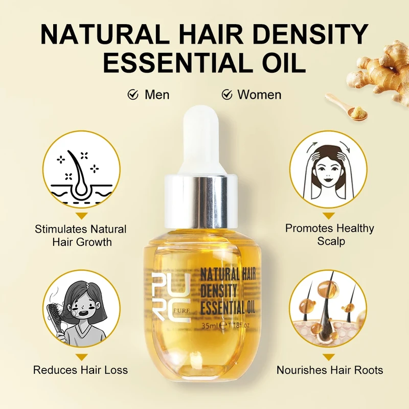 Purc gengibre óleo de crescime - Hair Care Herbal Products avaliação e preço
