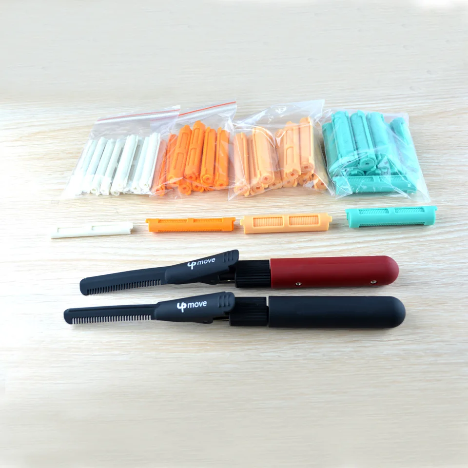 Coreano raiz de cabelo perm ca - Hair Roller Set Flexi avaliação e preço