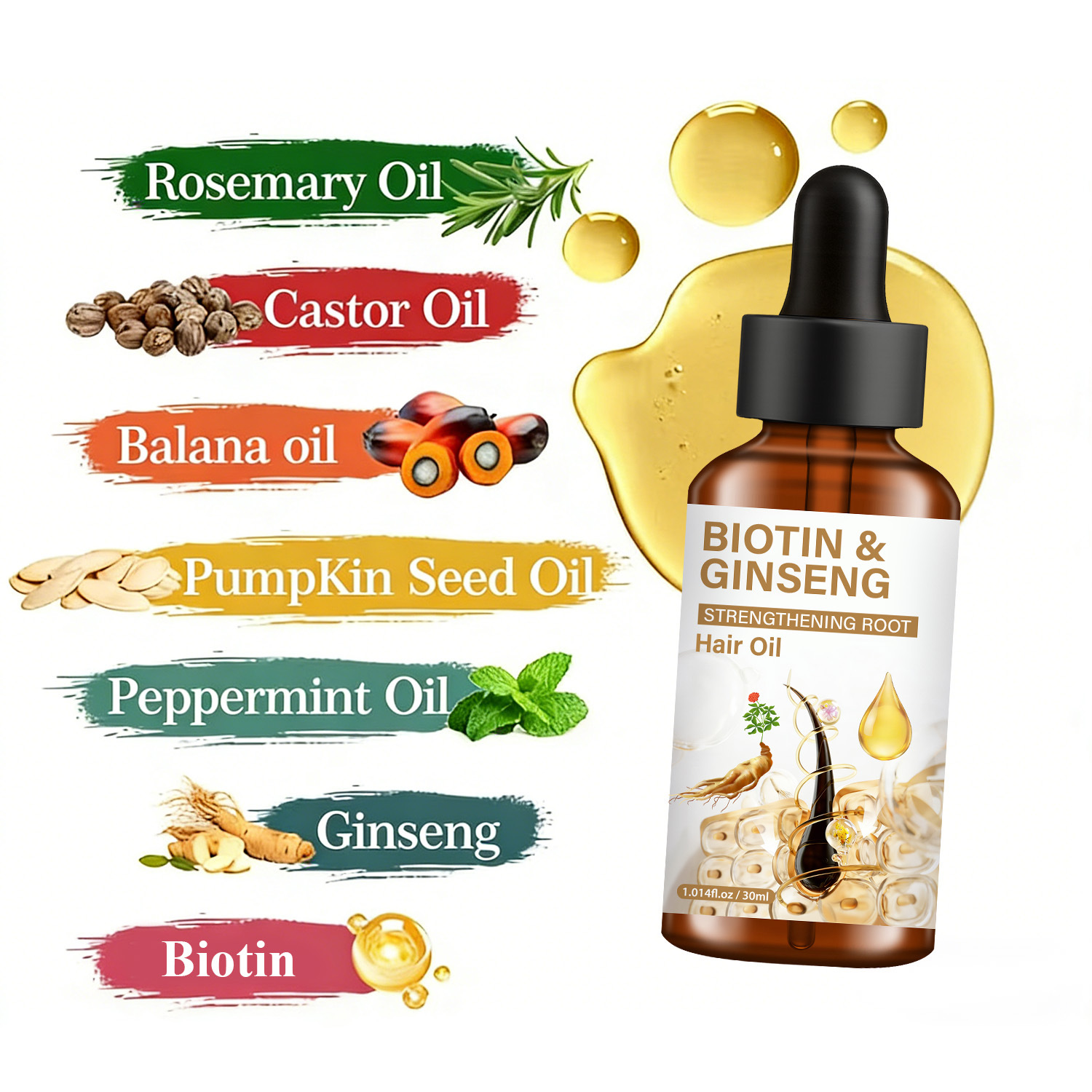 Óleo Essencial de Ginseng e Bi - Hair Care Ginseng avaliação e preço