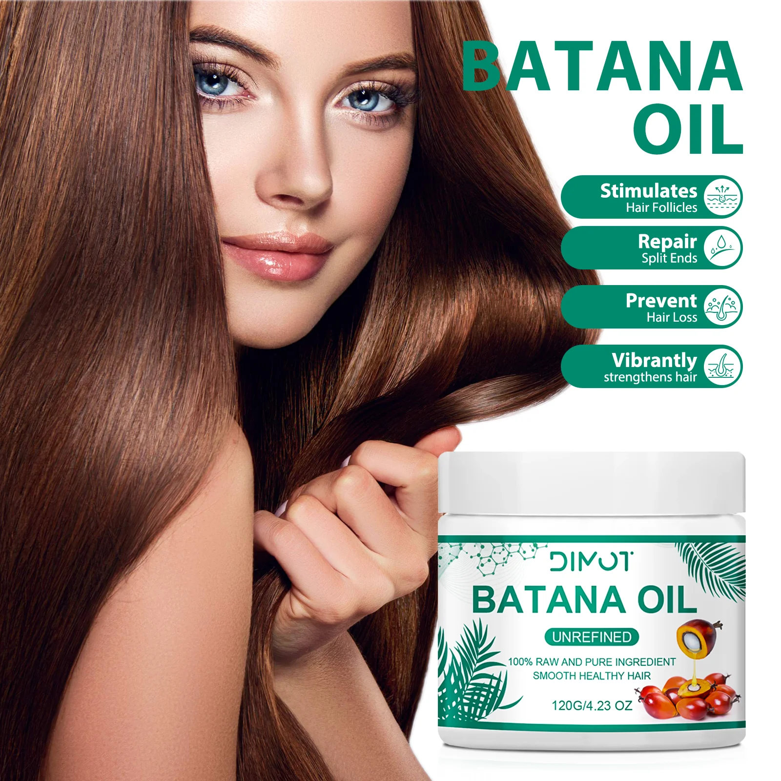 Máscara de cabelo batana óleo  - Hair Care Natural Products avaliação e preço