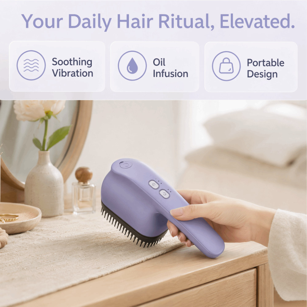 Pente de Massagem Elétrico Ato - Hair Care Essential Oil Atomizing avaliação e preço