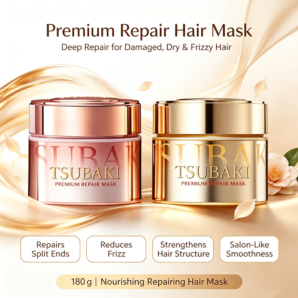 Máscara Reparadora Premium TSU - Hair Care Tsubaki avaliação e preço