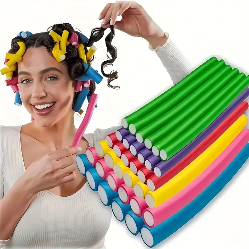 Rolos de Cabelo/Flex Rods para - Hair Roller Set Flexi avaliação e preço