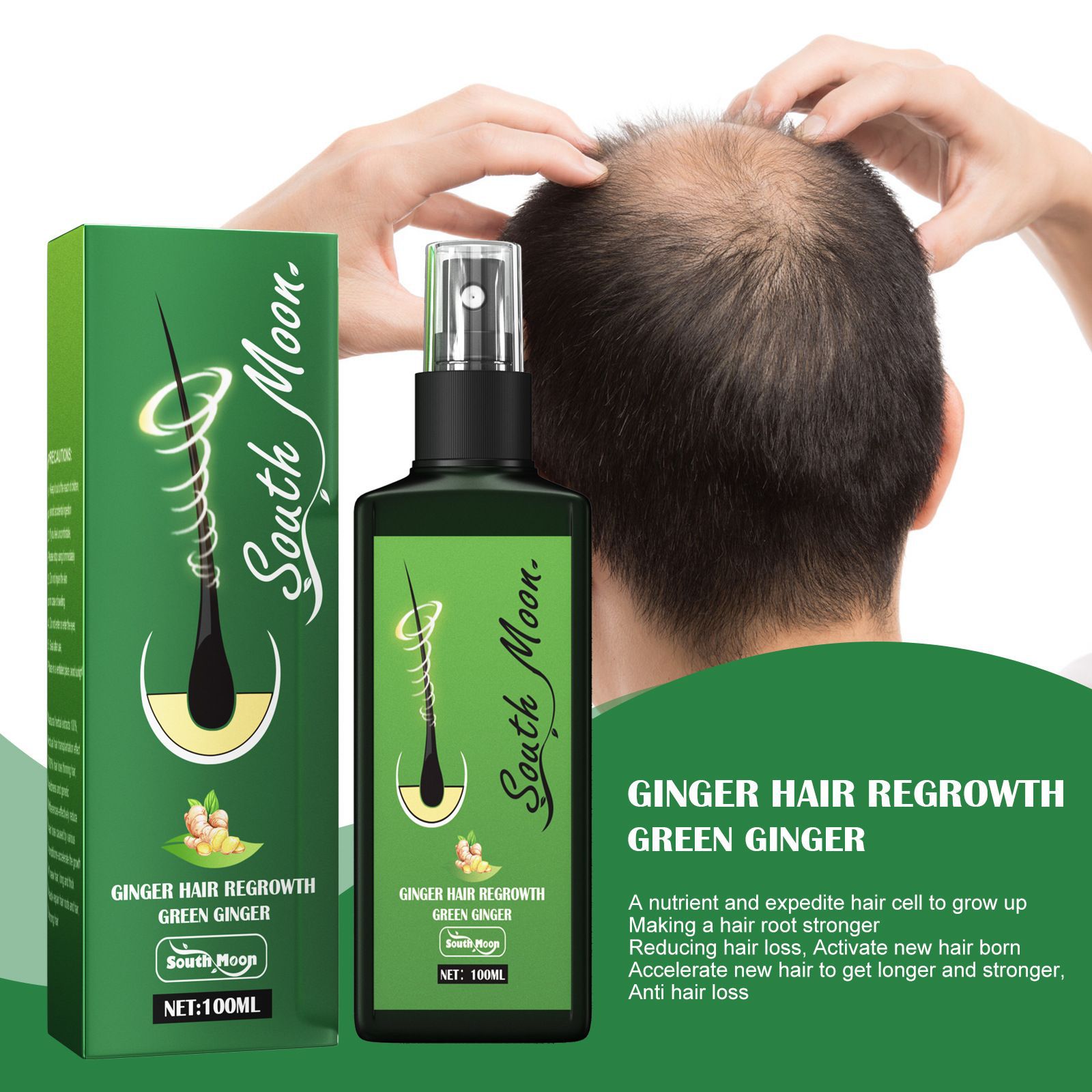 Spray de Crescimento Capilar d - Hair Care Herbal avaliação e preço