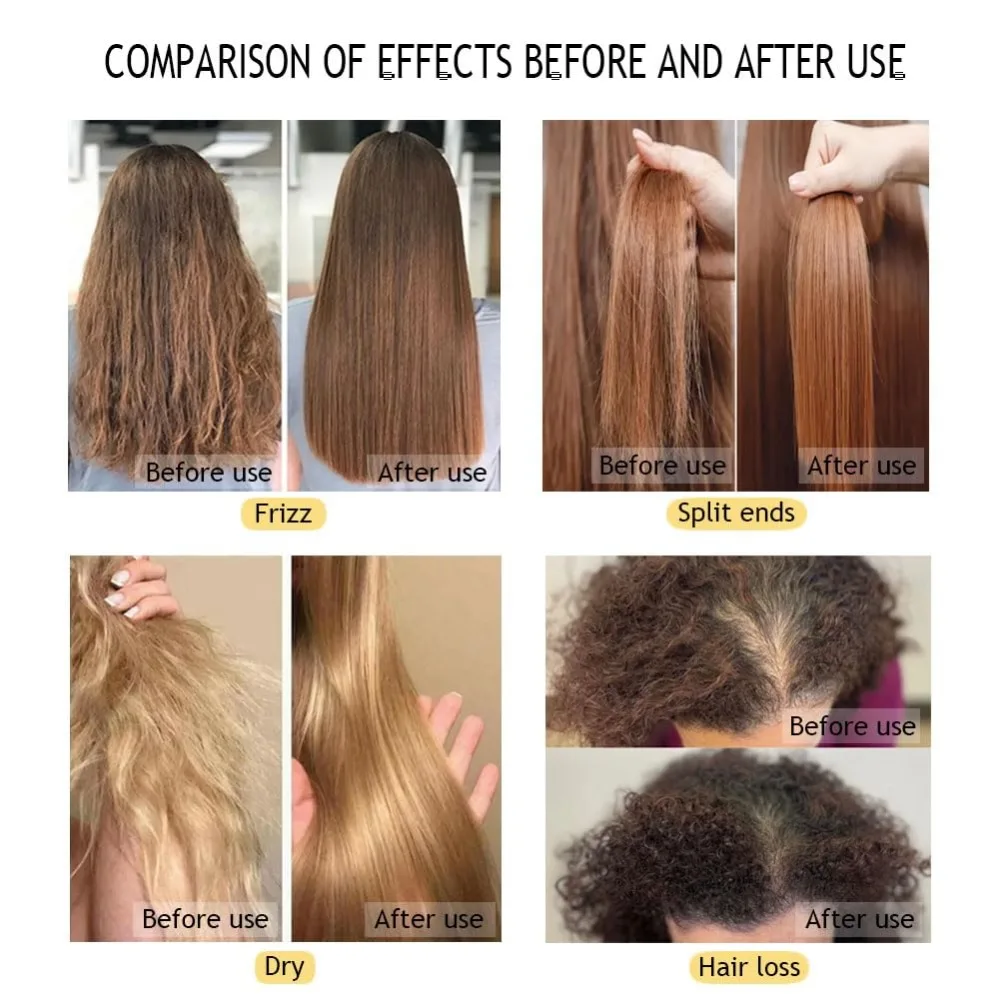 Queratina Argan Oil Hair Mask, - Deep Conditioner Mask avaliação e preço