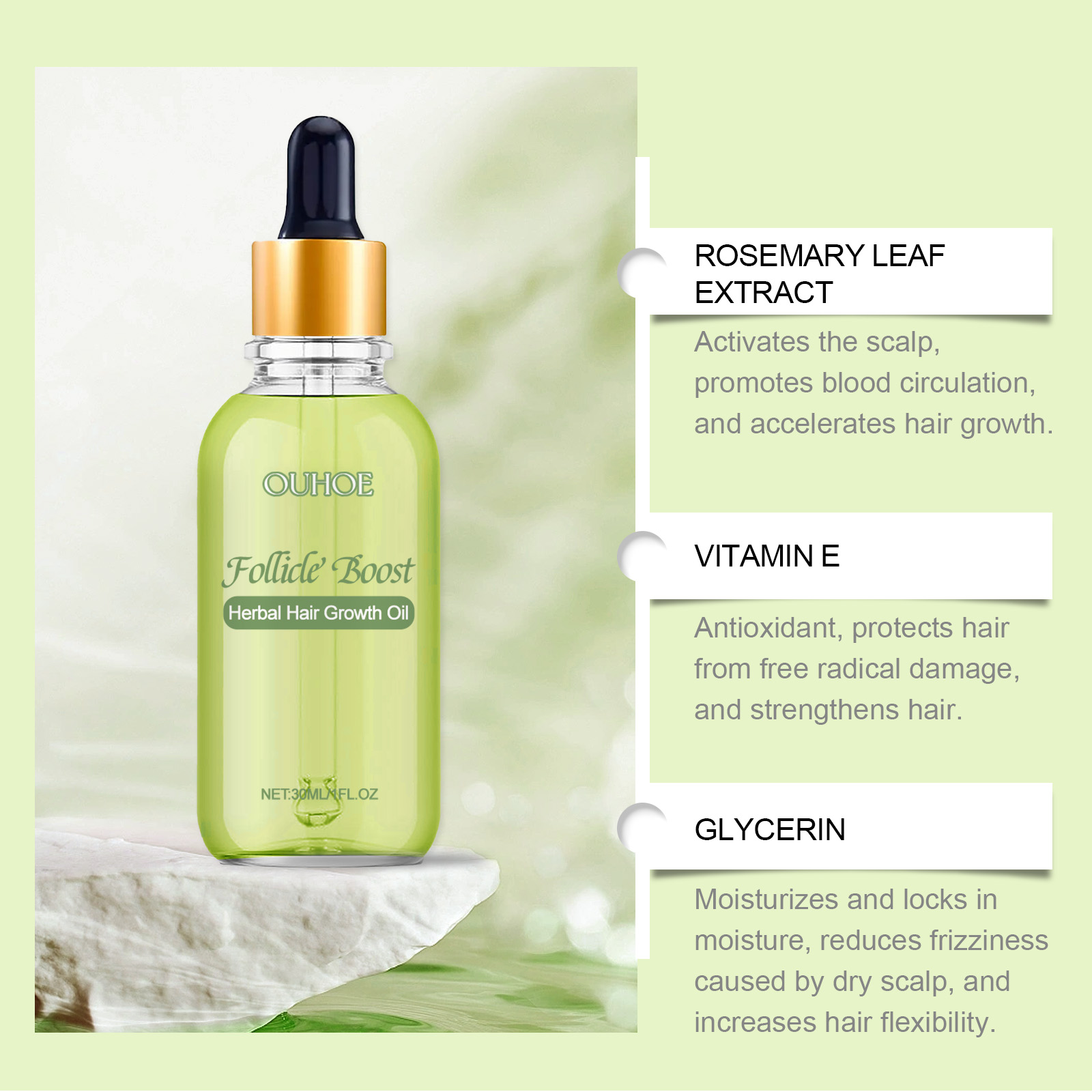 Óleo Herbal para Crescimento C - Hair Care Herbal Products avaliação e preço