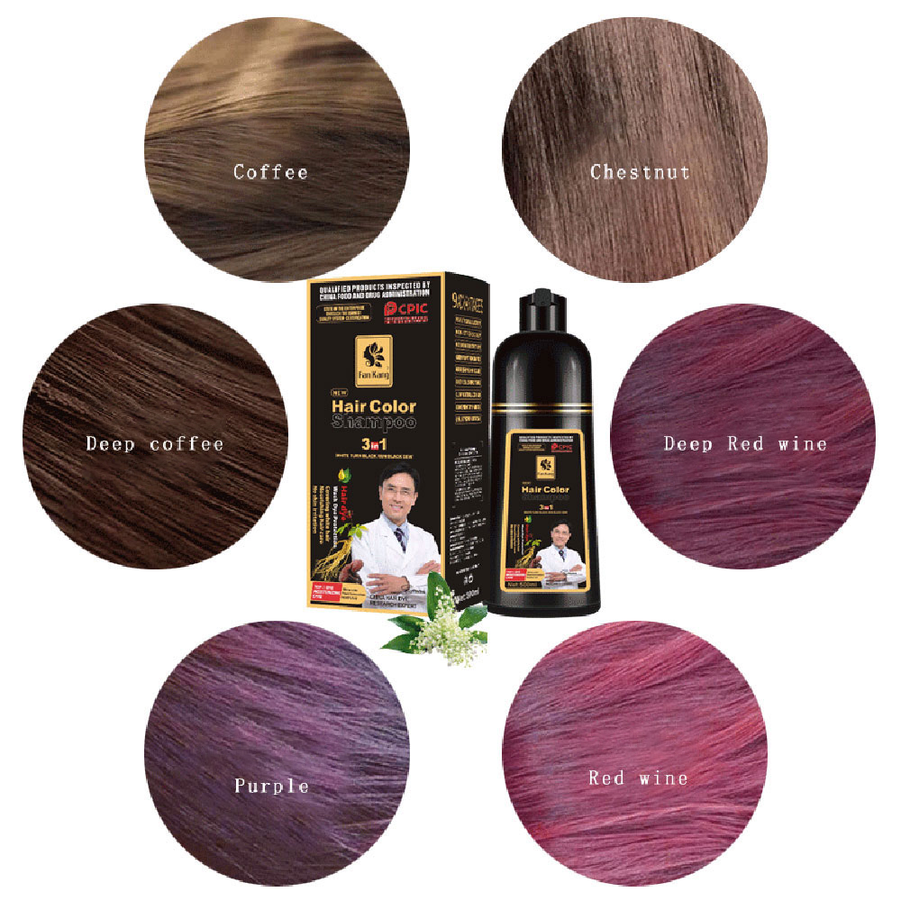 Shampoo de coloração instantân - Hair Care Herbal avaliação e preço